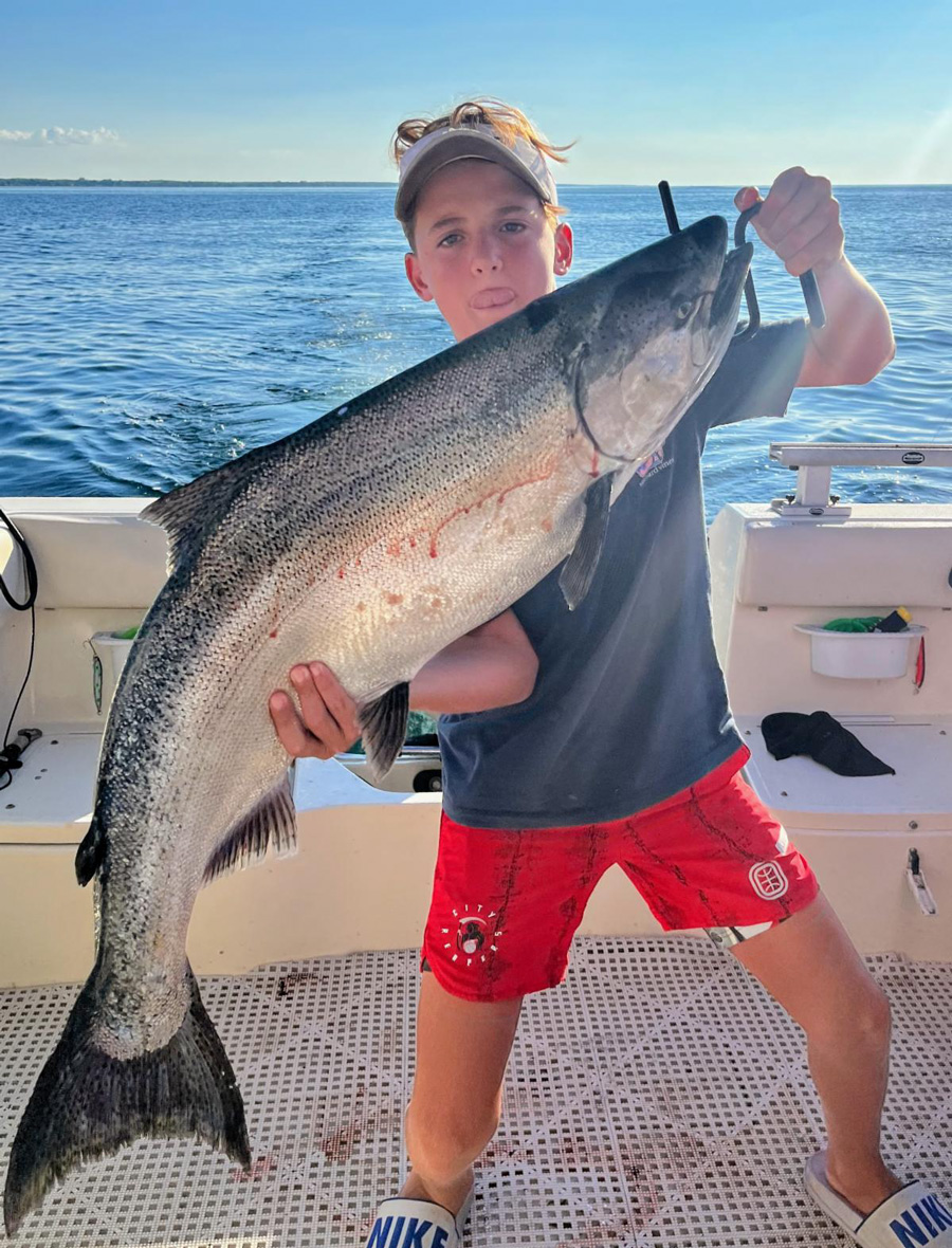 Chase Billitier king salmon