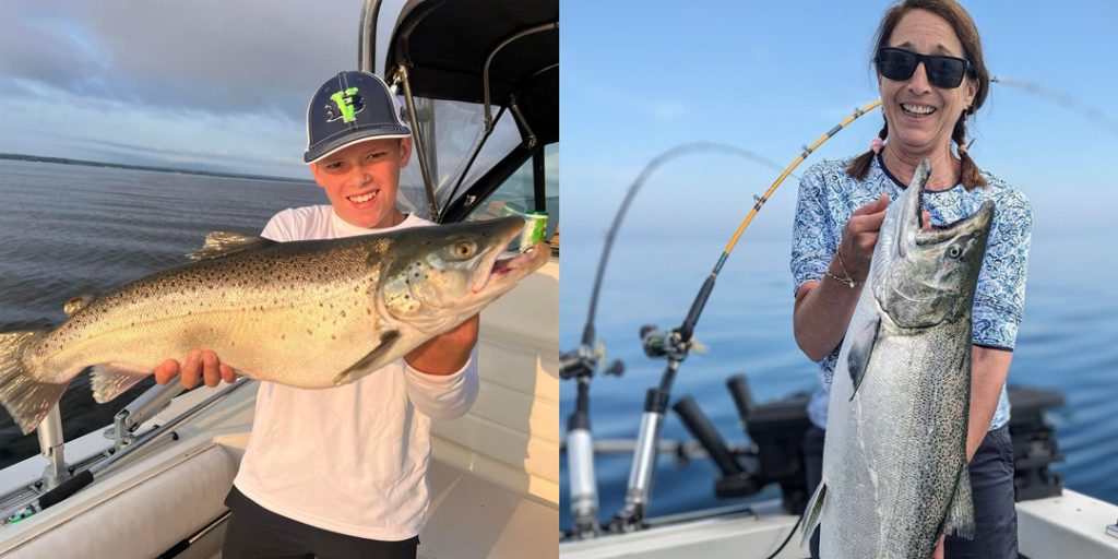 Big brown and chinook