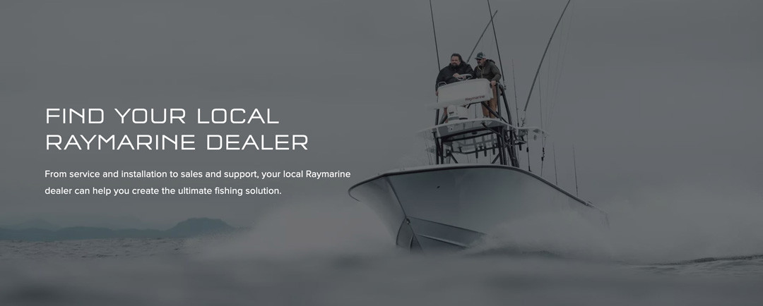 Find your local Raymarine dealer