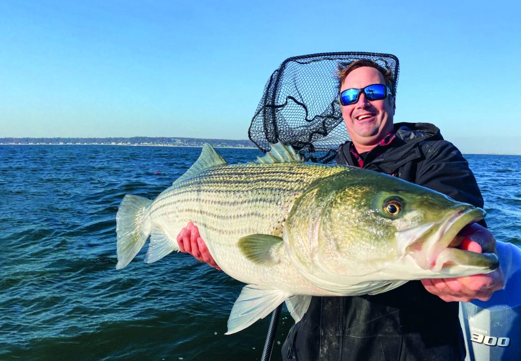 trolling eels for striped bass