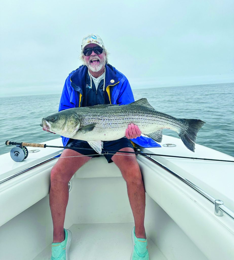 fly fishing for stripers - John Abplanalp