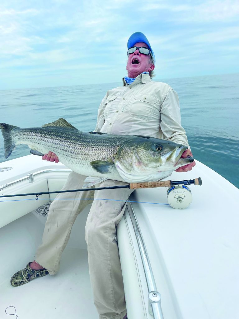 fly fishing for stripers - Paul Dixon