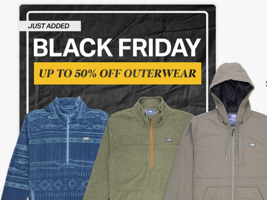 Black Friday Fishing Deals - Aftco's Black Friday Sale