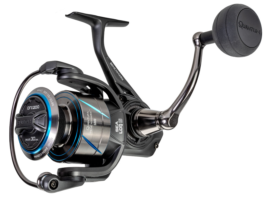 Quantum Benchmark Spinning Reel - gifts for striped bass fishermen