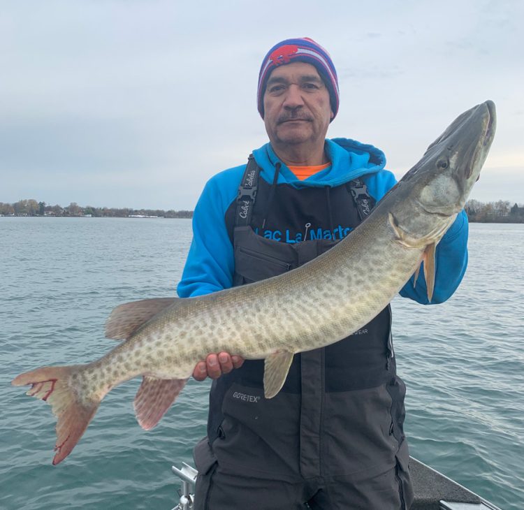 John Antone with 42-inch musky