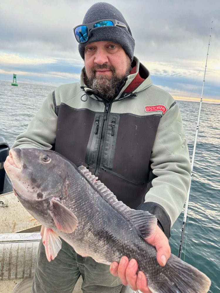 Andy Nabreski with tautog