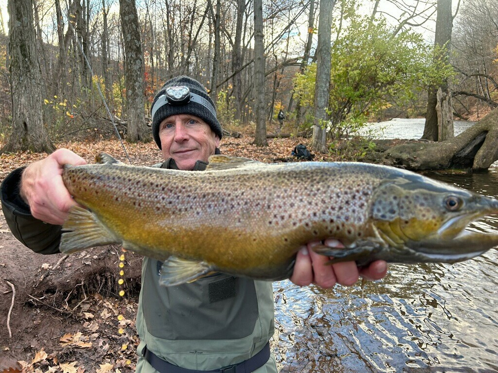 Beg Kev's Guide Service brown trout