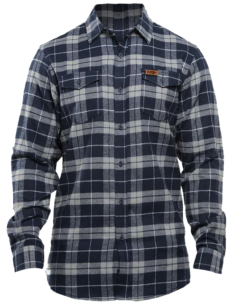 OTW Fall Run Flannel - gifts for striped bass fishermen