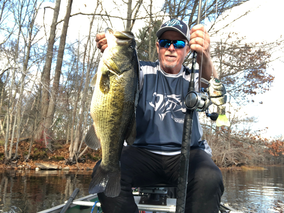Dan Southwick with big largemouth bass