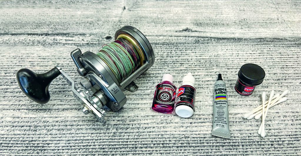 fishing reel maintenance