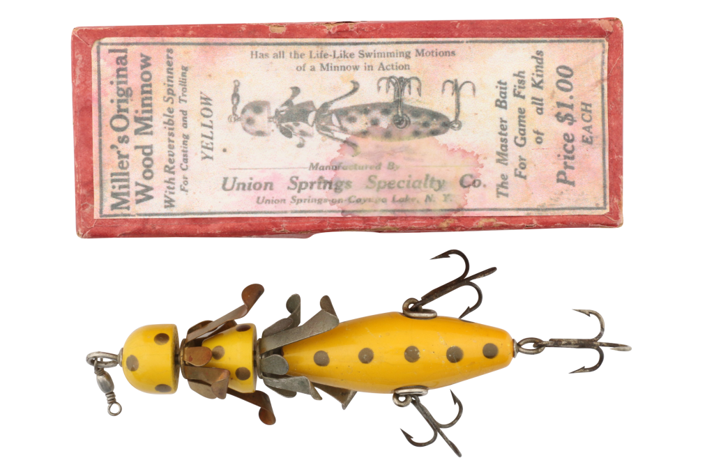 collectible antique bass lures