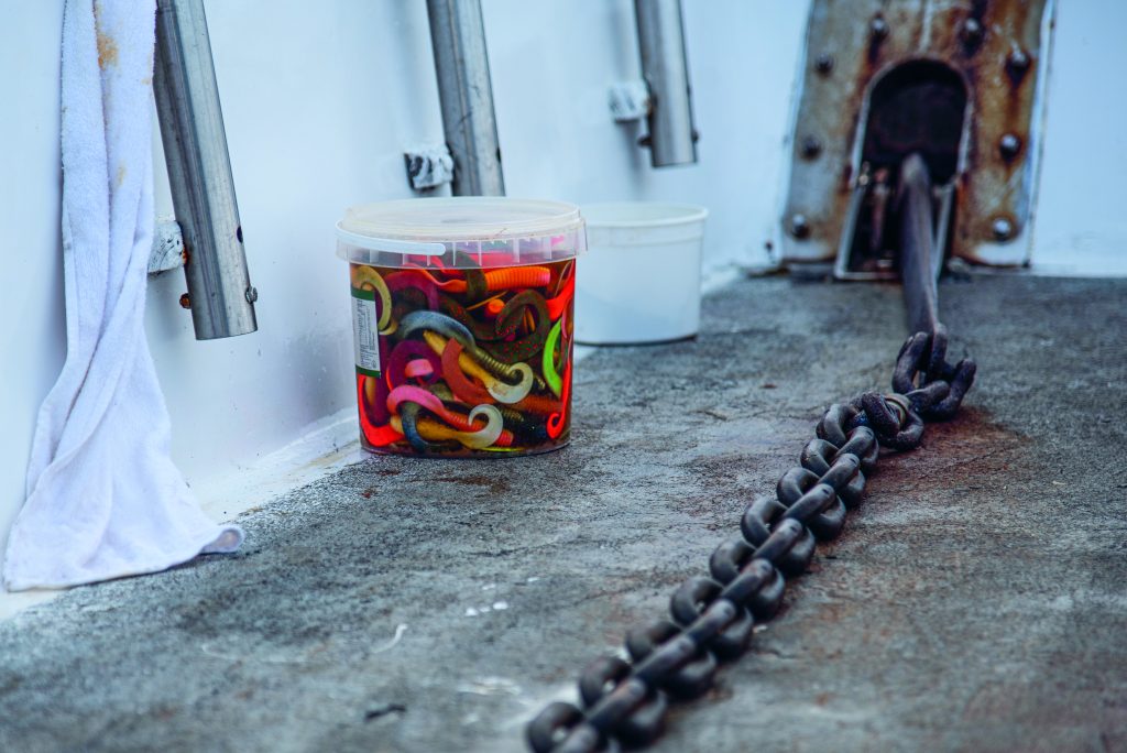 Block Island fluke Gulp bucket