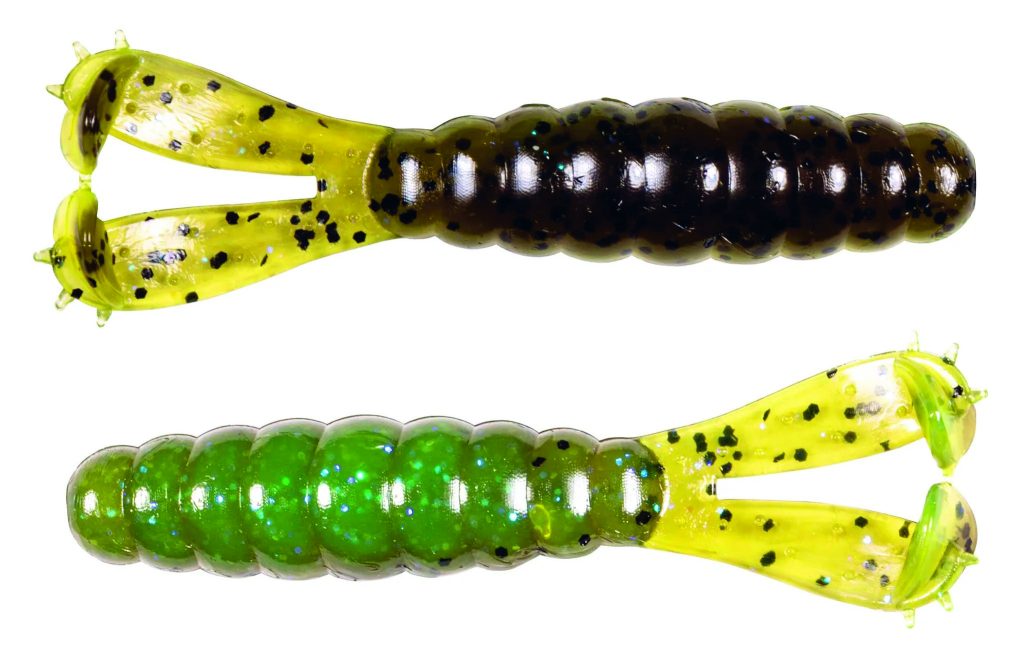 bass fishing with micro plastics