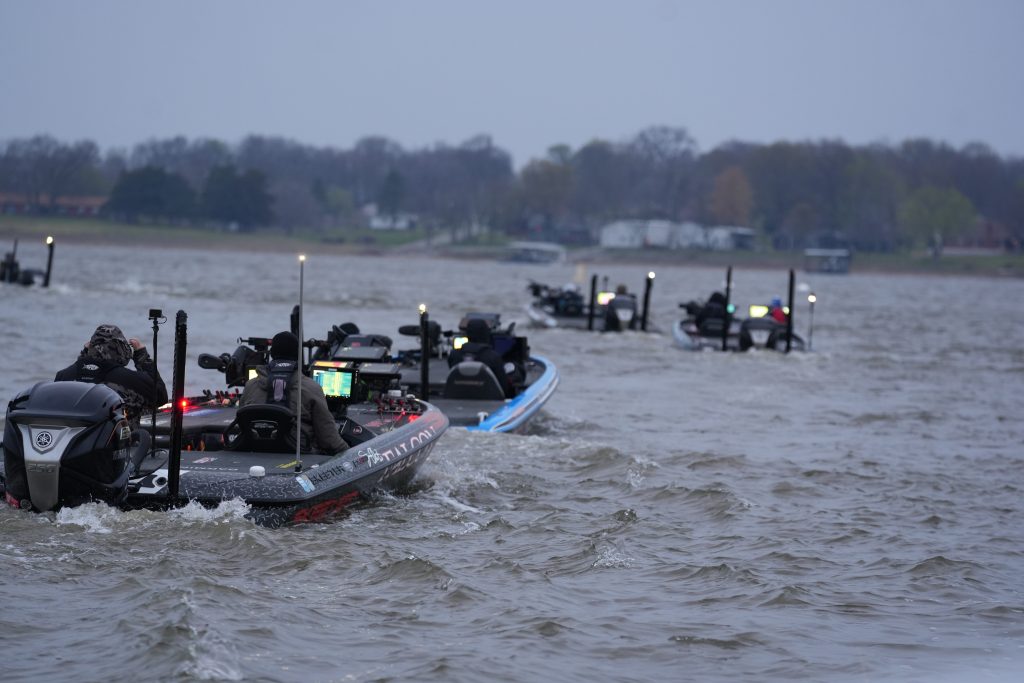 heading out for Day 1 at the 2024 Bassmaster Classic 