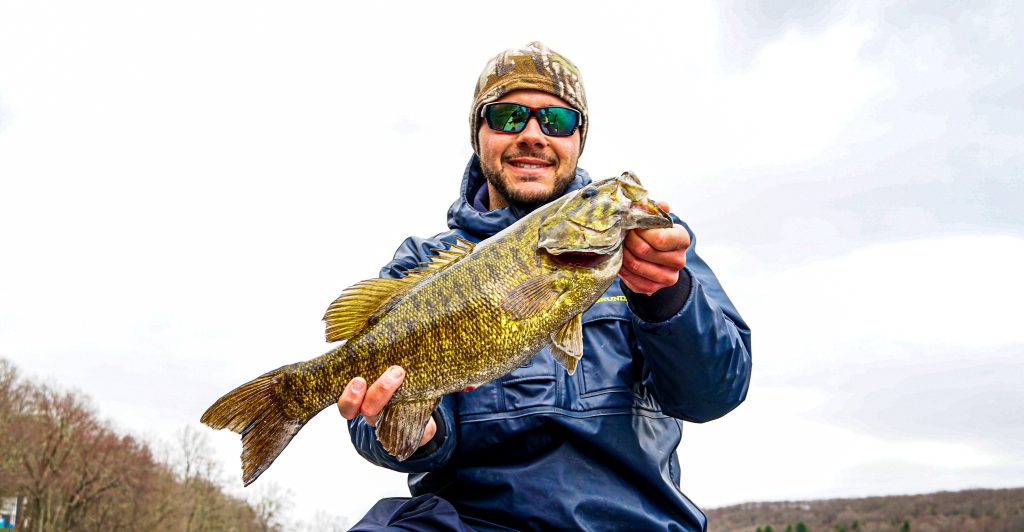 bass fishing with soft-plastic swimbaits