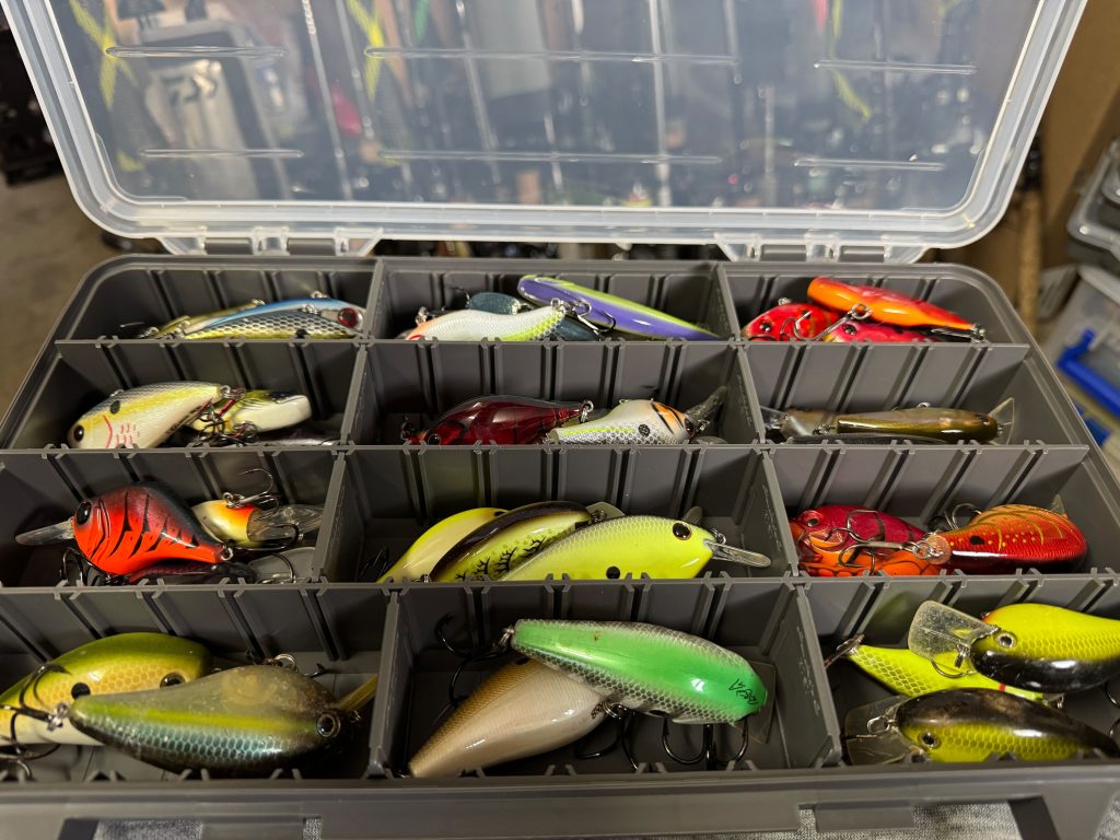 bass fishing tackle organization tips
