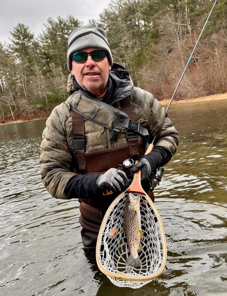 freshly stocked trout