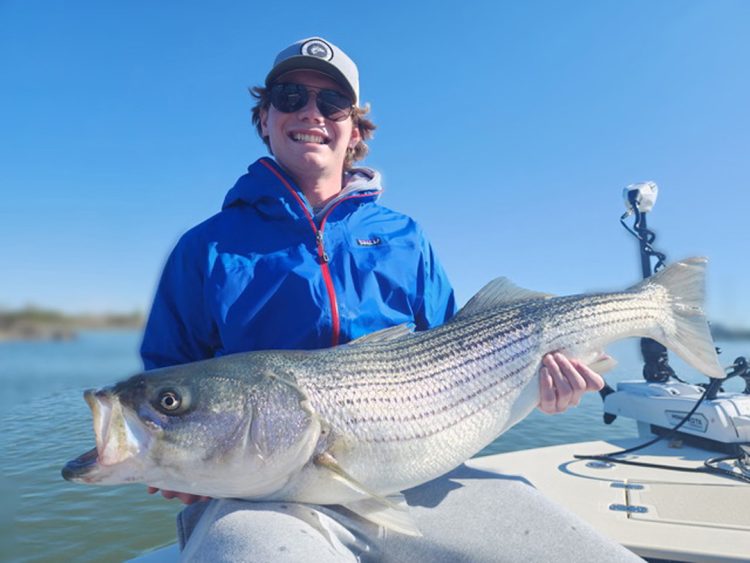 Get Tight Sportfishing striped bass