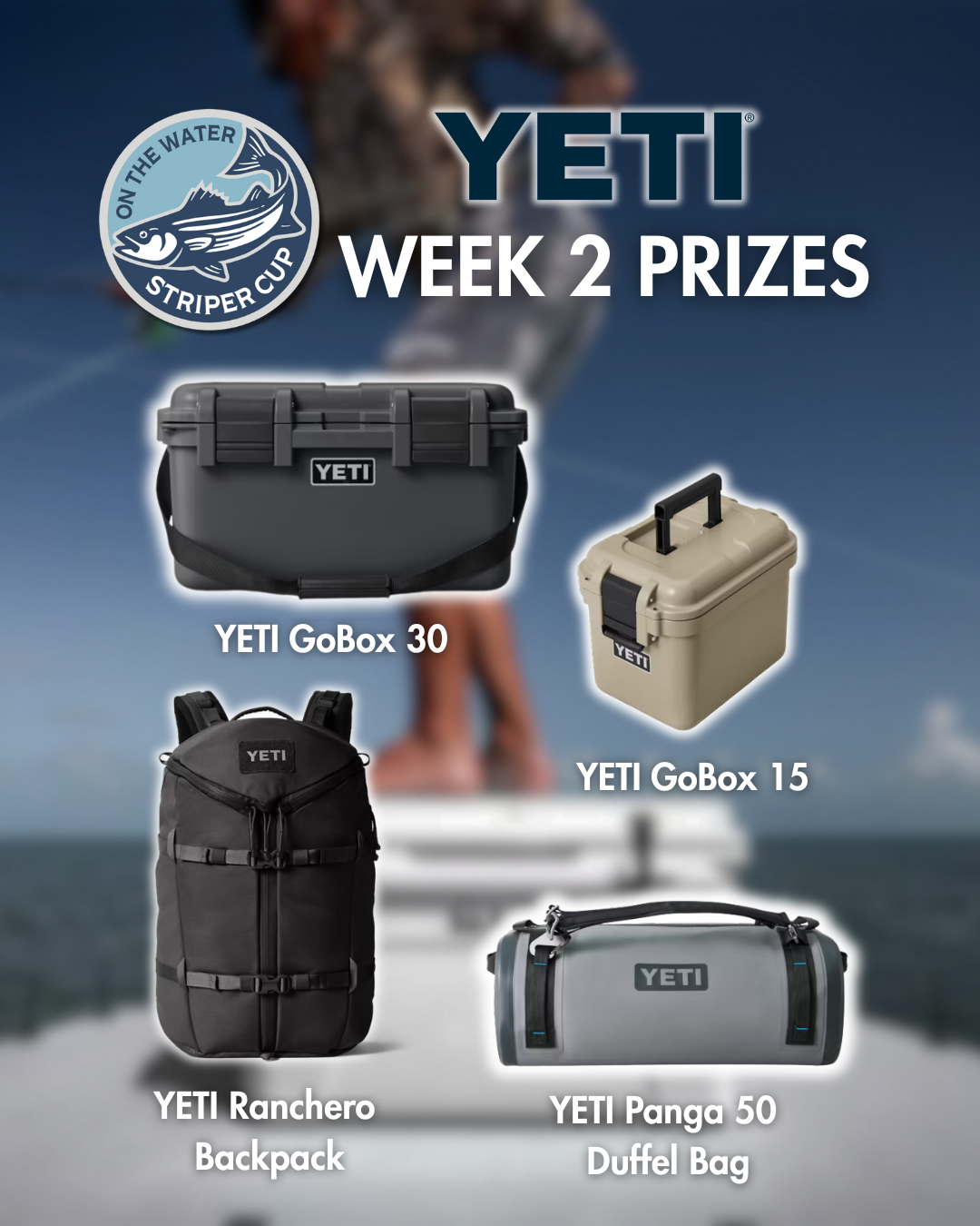 YETI Prize Package - Striper Cup Week 2