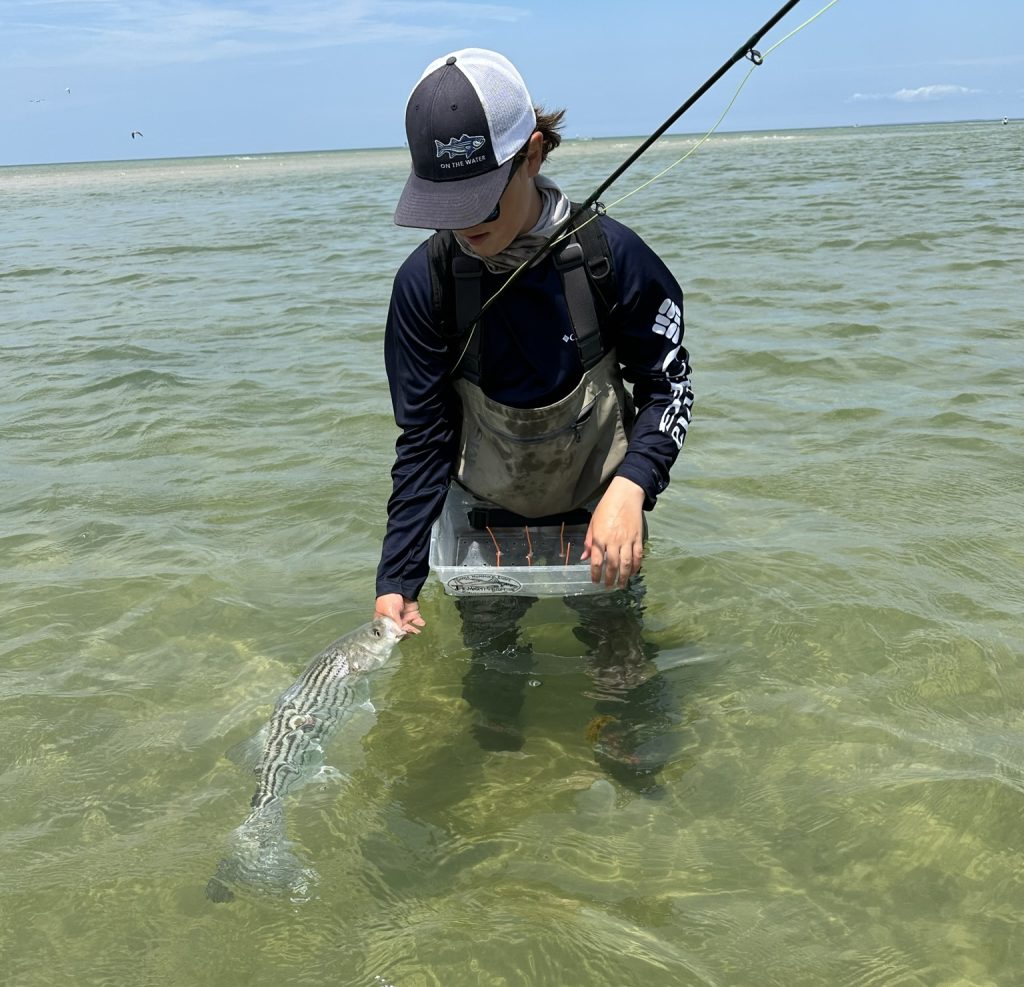 Brewster Flats striper fishing