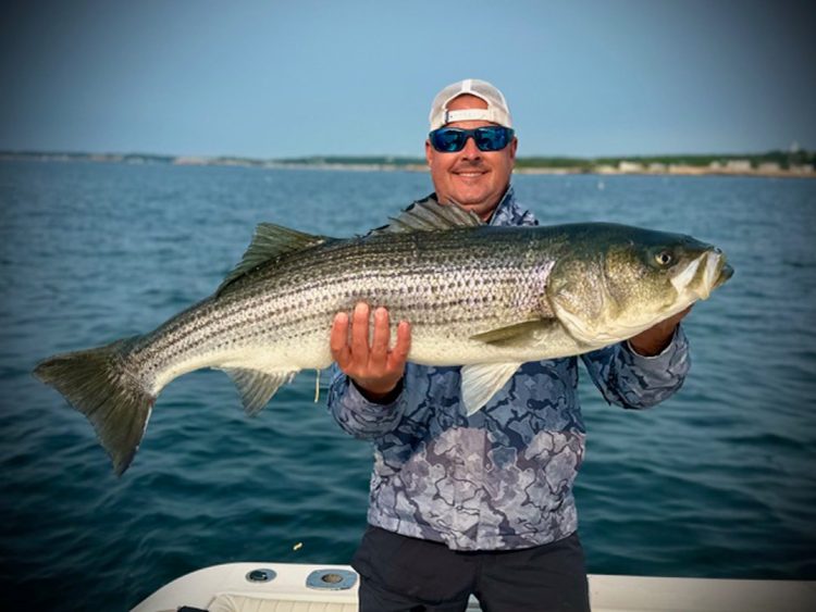 James Boss striped bass