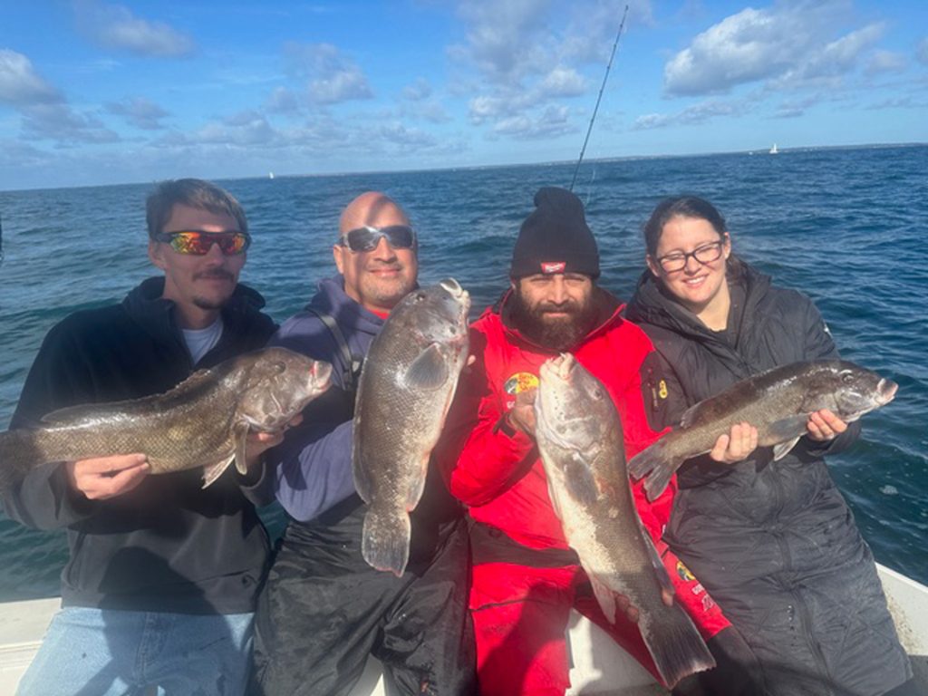Terrific tog fishing continues aboard the Little Sister.