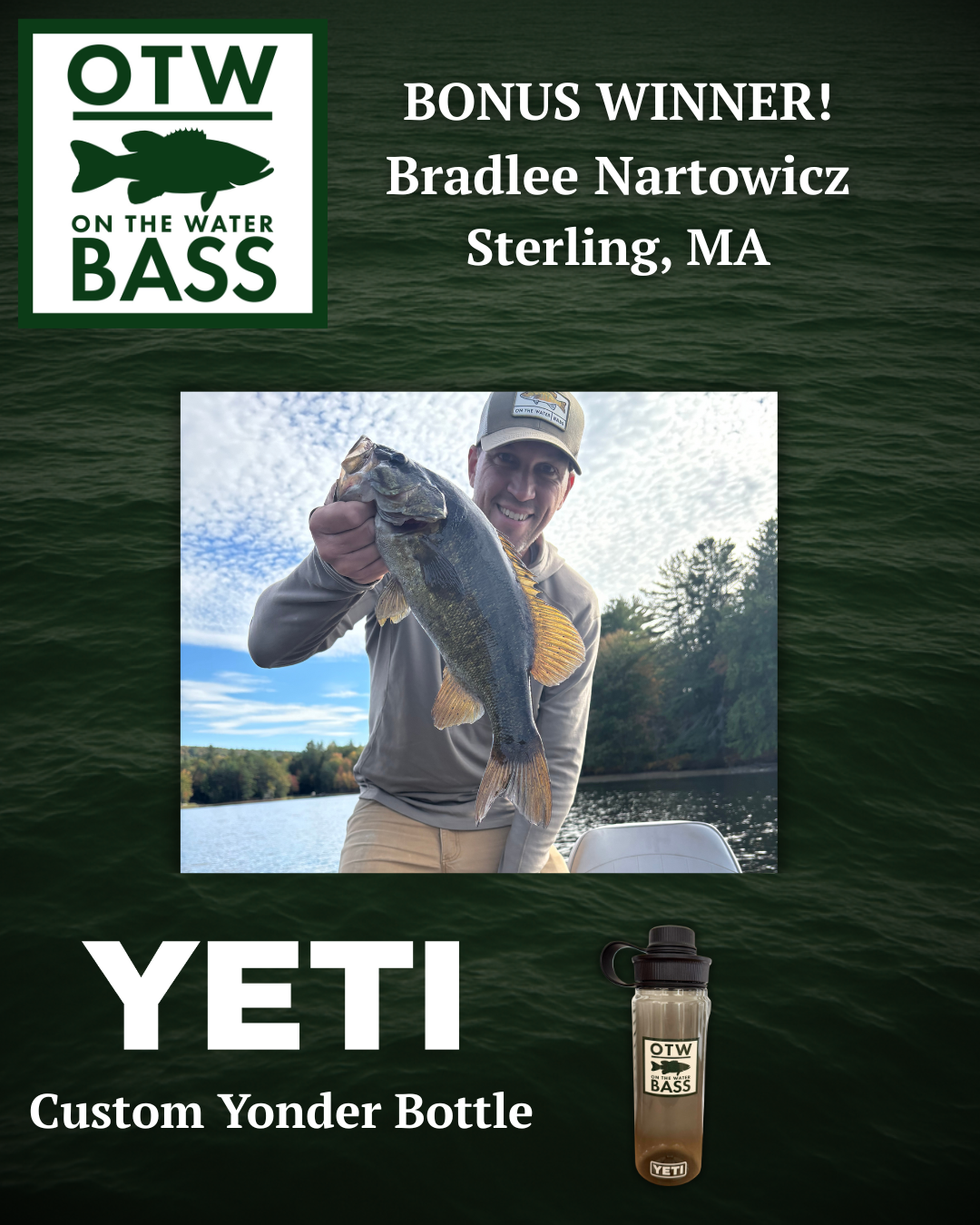 Bonus Winner: Bradlee Nartowicz &mdash; Sterling, MA