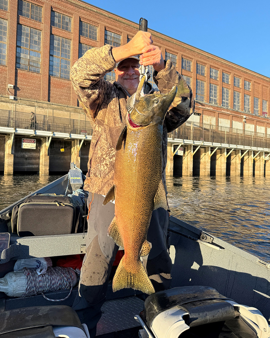 Gerald with big king salmon
