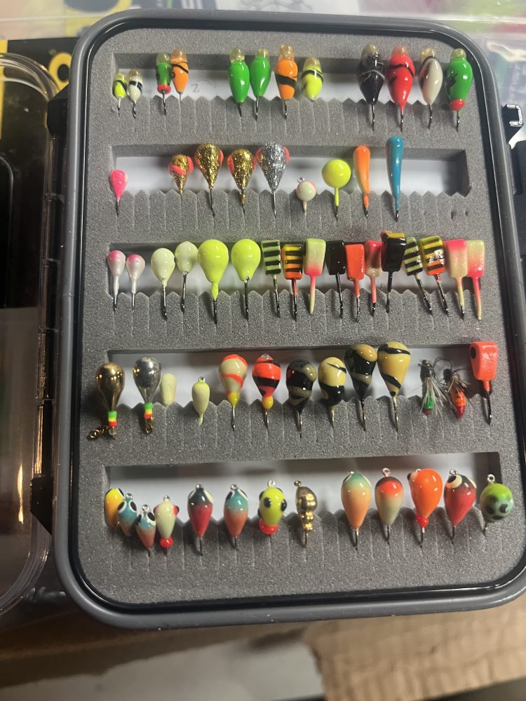 panfish ice jigs