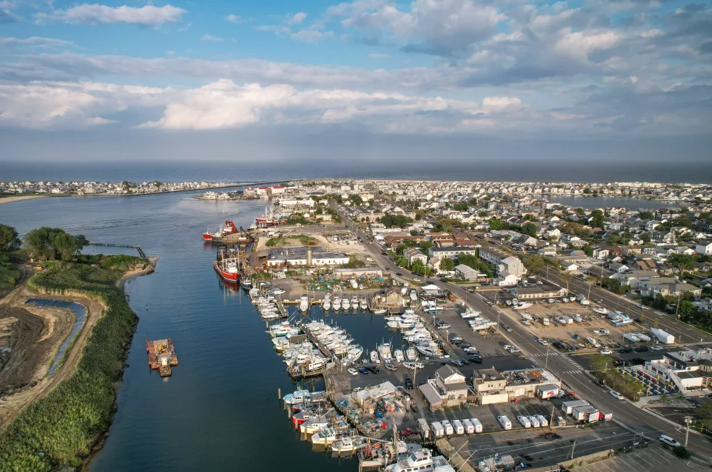 Point Pleasant Beach aerial
