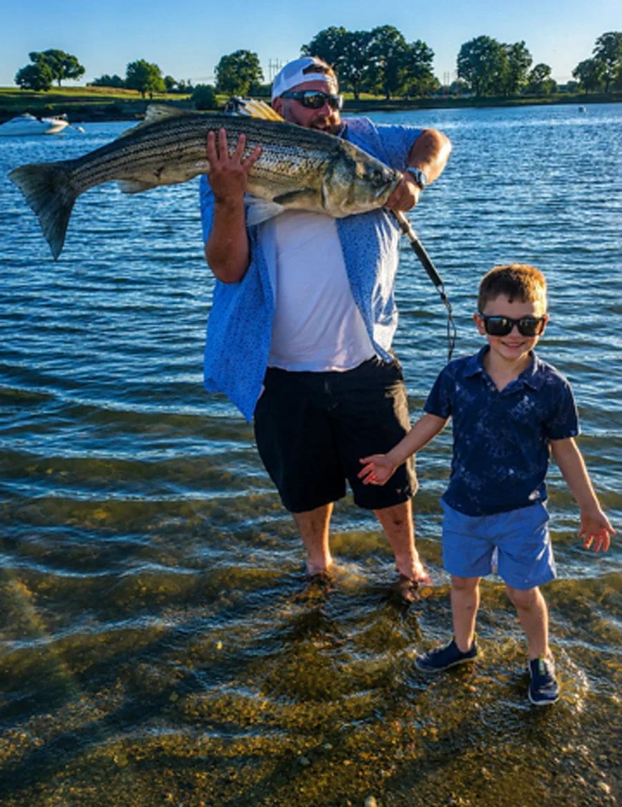 Marty of Tomo’s Tackle with Marty Jr