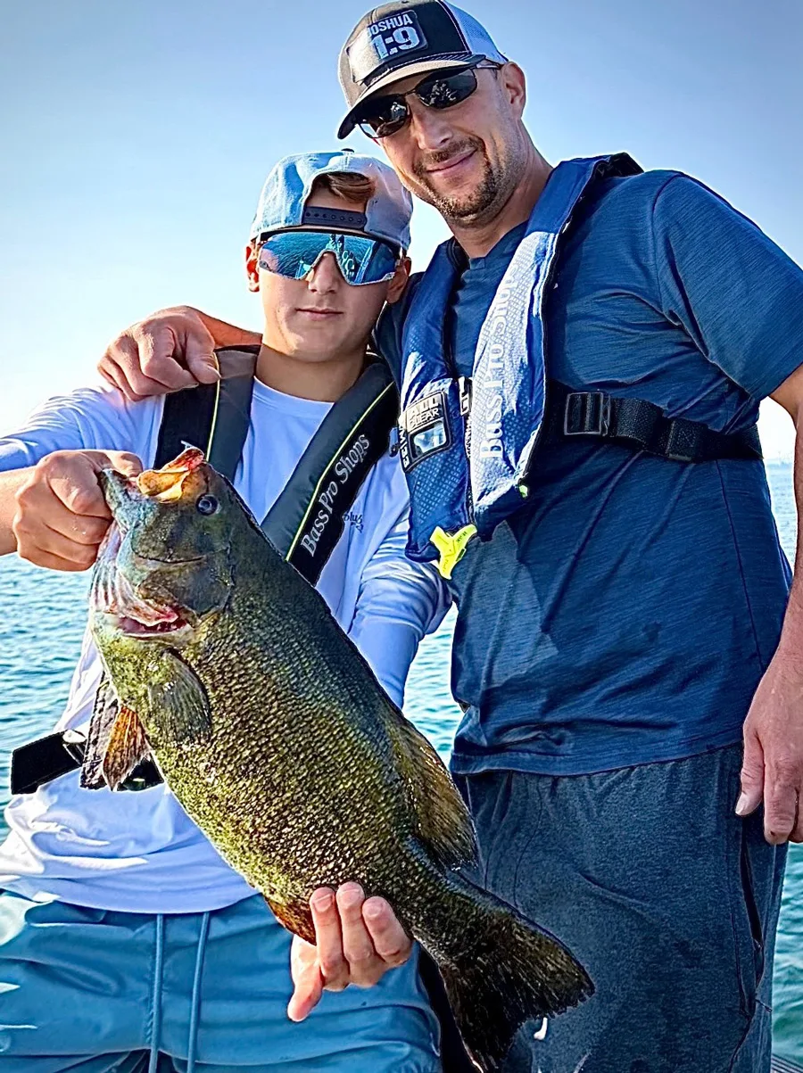 Mason Dowling with uncle Justin Marchus