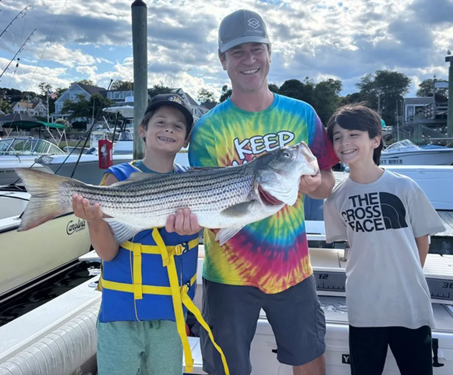 Legit Sportfishing striped bass